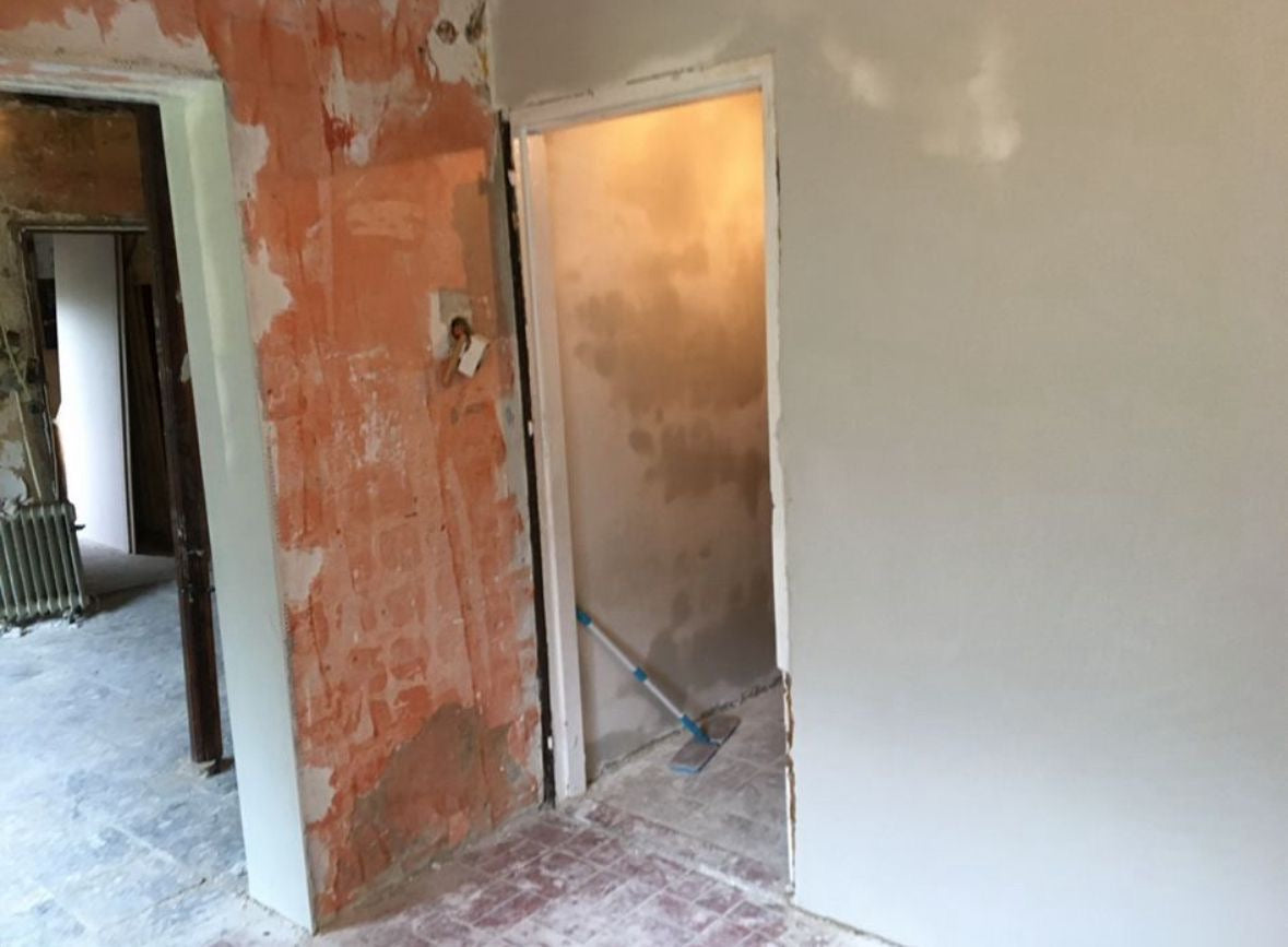 Woonkamer renovatie