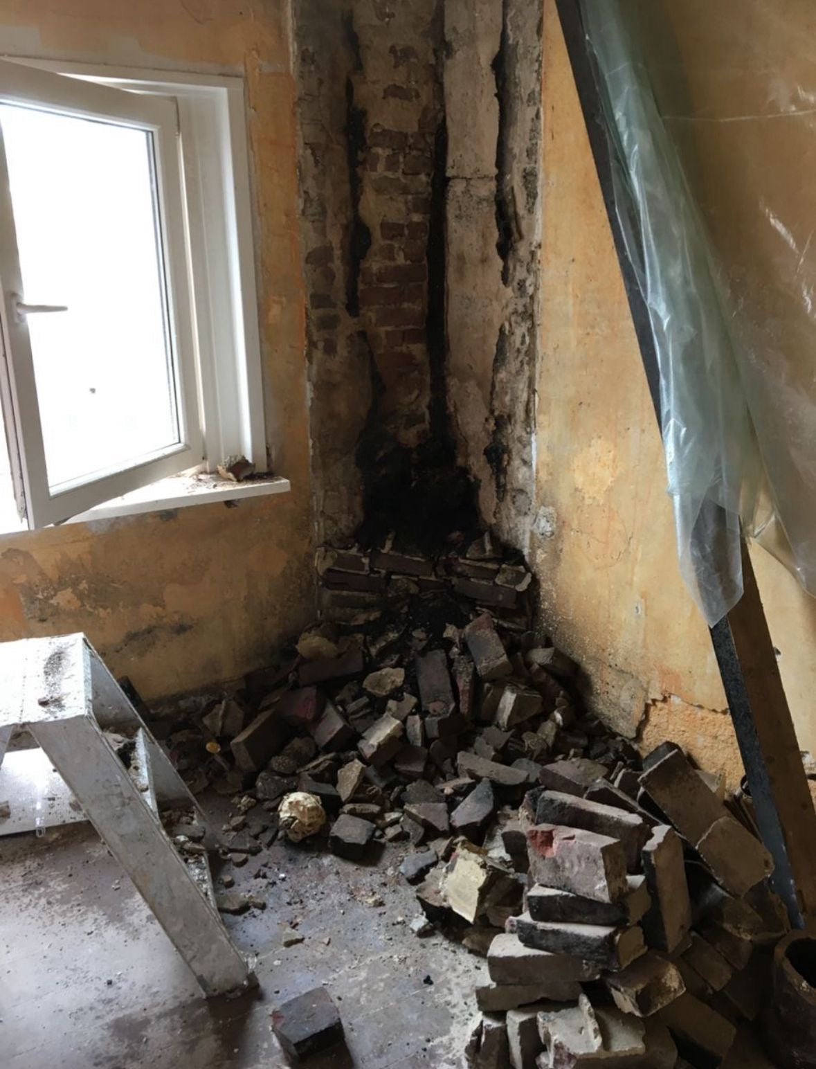 Woonkamer renovatie